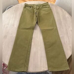 Green Bulletprufe Denim long pant